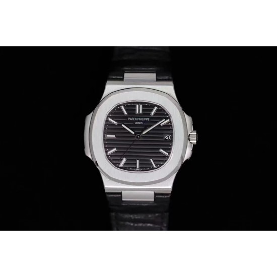 【“薄”大精深 从“芯”出发】全新升级V2版本 PATEK 。PHILPPE——鹦鹉螺5711/1A系列强势回归。1：1全新开模修正三件套壳 厚度仅9mm，修正了以往偏厚的现象，使之佩戴更贴合手腕。搭载全新定制版9015改原装CaI.324 S C洗花机芯。突破了无加夹板的情况下摆轮位置同步正品！定制级的人体工程学表带 修正了表带的铰链部分...[更多]