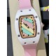 实拍 理查德米勒 RichardMille 糖果棉花糖 最新爆款 bon bon系列最稀有的作品!克服传统工艺打破模式!钟表最受尊敬的技术之一。不是所有人的嫁妆,棉花糖运动曲线和颜色,它们是诱人的。有了理查德米勒,实现了把棉花糖戴在你的手腕上!白色陶瓷加上黄粉绿搪瓷表盘,RM-07柔和的颜色创造了一个组合...甜蜜!糖果店的一次旅行,一个让人难以置信的艺术品。你会戴上它吗? 实拍 理查德米勒 RichardMille 糖果棉花糖 最新爆款 bon bon系列最稀有的作品!克服传统工艺打破模式!钟表最受尊敬的技术之一。不是所有人的嫁妆,棉花糖运动曲线和颜色,它们是诱人的。有了理查德米勒,实现了把棉花糖戴在你的手腕上!白色陶瓷加上黄粉绿搪瓷表盘,RM-07柔和的颜色创造了一个组合...甜蜜!糖果店的一次旅行,一个让人难以置信的艺术品。你会戴上它吗?