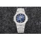 R8 2021年度新品发布, Patek Philippe 百达翡丽运动优雅满天星系列5726/1A-014腕表(鹦鹉螺) 316L精钢镶钻表链表壳,将璀璨的钻石镶嵌入腕间时计,勾人心魂,给阳刚硬朗的运动风格增加了璀璨夺目的光芒,指针、时标刻度覆超强夜光在黑夜为您指引方向,表盘镶嵌施华洛世奇美钻,附月相、日期显示为你呈现满天繁星,搭载定制324 S QA LU 24H/303自动机械(背透机芯),为您的时间保驾护航,尺寸:40.5毫米。 R8 2021年度新品发布, Patek Philippe 百达翡丽运动优雅满天星系列5726/1A-014腕表(鹦鹉螺) 316L精钢镶钻表链表壳,将璀璨的钻石镶嵌入腕间时计,勾人心魂,给阳刚硬朗的运动风格增加了璀璨夺目的光芒,指针、时标刻度覆超强夜光在黑夜为您指引方向,表盘镶嵌施华洛世奇美钻,附月相、日期显示为你呈现满天繁星,搭载定制324 S QA LU 24H/303自动机械(背透机芯),为您的时间保驾护航,尺寸:40.5毫米。