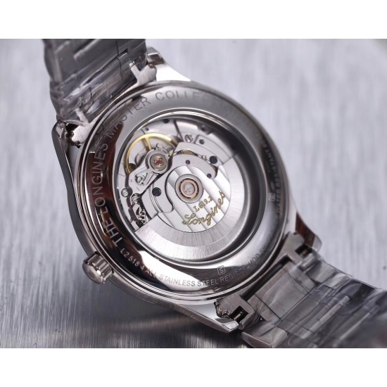 品牌:浪情-LONGINES⚡️型号:名匠系列男士双历腕表机芯:搭载顶级ETA2836全自动机械机芯,摆幅28800,动力储备48小时+,超薄机芯玻璃:防刮耐磨蓝宝玻璃镜面 表壳:316精钢表壳 超薄纤细原装同步壳身 三度防水,尺寸:38.5/9mm细节:字面、表针细节原版同步库存:备货充裕,全系总量500+附件:配送独家定制专柜同步运输木盒 品牌:浪情-LONGINES⚡️型号:名匠系列男士双历腕表机芯:搭载顶级ETA2836全自动机械机芯,摆幅28800,动力储备48小时+,超薄机芯玻璃:防刮耐磨蓝宝玻璃镜面 表壳:316精钢表壳 超薄纤细原装同步壳身 三度防水,尺寸:38.5/9mm细节:字面、表针细节原版同步库存:备货充裕,全系总量500+附件:配送独家定制专柜同步运输木盒