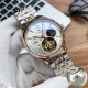 实物拍摄品牌：江诗丹顿 -Vacheron Constantin类型：[酷]男士腕表表壳：316精钢（做工优质）表带：进口真牛皮/316精钢（两种可选）机芯：高级定制全自动机械机芯（走时稳定）玻璃：高级强化镀膜镜面尺寸：直径41mm，厚度12.5mm