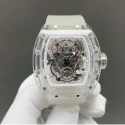 RM理查德米勒~   ［Richard Mille ］  水晶壳 机械机芯