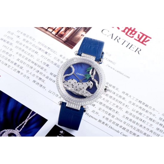 ⏱创意是一种态度,一种对生命的主动、积极、自主的态度。今天,腕表之家编辑就给大家介绍卡地亚创意宝石腕表系列HPI00776腕表,细赏这款腕表,盘面具体形象中折射着丝丝抽象韵味,微妙的剪影蕴藏深深哲理。千万别让你的逻辑思维完爆头脑、占了上风,且跟编辑共同走进这款别具匠心的创意腕表,俯仰之间,就宛如置身另一种境界。CARTIER卡地亚创意宝石腕表系列HPI00776腕表(关键词:创意宝石腕表系列,瑞士石英,镶钻的豹子)。01-03 ⏱创意是一种态度,一种对生命的主动、积极、自主的态度。今天,腕表之家编辑就给大家介绍卡地亚创意宝石腕表系列HPI00776腕表,细赏这款腕表,盘面具体形象中折射着丝丝抽象韵味,微妙的剪影蕴藏深深哲理。千万别让你的逻辑思维完爆头脑、占了上风,且跟编辑共同走进这款别具匠心的创意腕表,俯仰之间,就宛如置身另一种境界。CARTIER卡地亚创意宝石腕表系列HPI00776腕表(关键词:创意宝石腕表系列,瑞士石英,镶钻的豹子)。01-03
