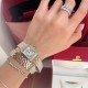 Panthre de Cartier / double chain Width 22mm.Length 30mm. Chain length 44cm卡地亚猎豹系列腕表/双圈表链宽度22mm 长度30mm 链条长度44cm瑞士进口石英机芯,316L精钢表壳表链。蓝晶石表冠,蓝宝石镜面,淬火钢蓝指针,双圈环绕链条,便捷珠宝扣。 Panthre de Cartier / double chain Width 22mm.Length 30mm. Chain length 44cm卡地亚猎豹系列腕表/双圈表链宽度22mm 长度30mm 链条长度44cm瑞士进口石英机芯,316L精钢表壳表链。蓝晶石表冠,蓝宝石镜面,淬火钢蓝指针,双圈环绕链条,便捷珠宝扣。