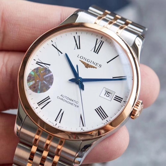 LONGINES 浪琴 开创者系列,185周年推出的拥有天文台认证的系列腕表,316精钢表壳表带,搭配黑白色表盘,简洁的时标与简洁美观的中央大三针相呼应,令时间呈现清晰、直观,直径40mm! LONGINES 浪琴 开创者系列,185周年推出的拥有天文台认证的系列腕表,316精钢表壳表带,搭配黑白色表盘,简洁的时标与简洁美观的中央大三针相呼应,令时间呈现清晰、直观,直径40mm!
