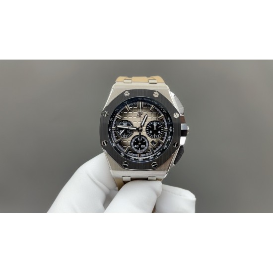今日推荐爱彼 26420 沙漠黄烟熏盘 44mm 4401机 顶级品质 出货实拍✈️