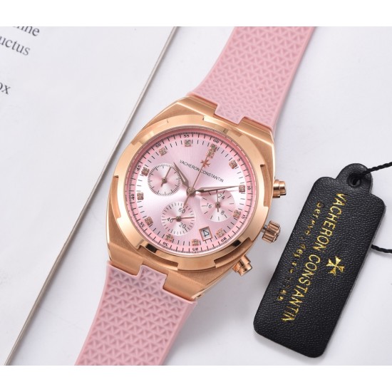 FK-VACHERON CONSTANTIN【江诗丹顿】纵横四海系列,六针多功能跑秒版火热上市,突破传统,时尚优雅的多彩表带,可满足佩戴者在不同场合的需求,多样化的色彩设计演绎大胆而时尚的风格,江诗丹顿在装置时始终将舒适性放在首位,确保腕表完美贴合手腕,纯钢表壳,进口石英机芯,蓝宝石水晶玻璃,舒适胶质表带,采用原装针式表扣佩戴方便!尺寸:36.5mm FK-VACHERON CONSTANTIN【江诗丹顿】纵横四海系列,六针多功能跑秒版火热上市,突破传统,时尚优雅的多彩表带,可满足佩戴者在不同场合的需求,多样化的色彩设计演绎大胆而时尚的风格,江诗丹顿在装置时始终将舒适性放在首位,确保腕表完美贴合手腕,纯钢表壳,进口石英机芯,蓝宝石水晶玻璃,舒适胶质表带,采用原装针式表扣佩戴方便!尺寸:36.5mm