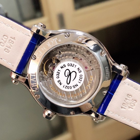 实拍《YF 》新品上市 萧邦 HAPPY DIAMONDS 五彩缤纷系列 278559-3020 。