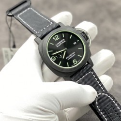 沛纳海 PAM1118 碳纤维材料表壳 尺寸44mm 超强夜光非常炫酷！vs出品，出货实拍