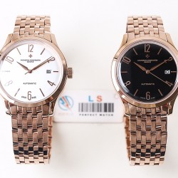 LS精品   新款江诗丹顿钢带款（实拍图）vacheron Constantin 贵族的艺术品！搭配进口机芯（0返修）进口316精钢！尺寸40mm。耐磨防刮蓝宝石玻璃！超强防水50米！简约而不简单！你可以轻易拥有时间，但你不能轻易拥有江诗丹顿.  (  慎重承诺 ： 产品实物光泽手感更佳精湛  字盘刻度栩栩如生  壳套工艺都是宗师级别轻身检验 加上新时代机器高技锻造  上手震撼尊贵非凡