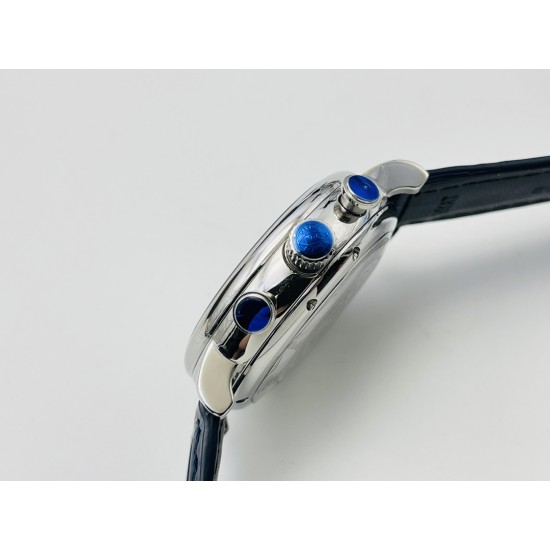 【IWS Factory2022推荐】IWC万.国波涛菲诺计时腕表!1⃣️尺寸42MM,厚度13.5MM,完美同步正品,表壳以精钢材质打造,通过细致的抛光打磨之后呈现出细腻光泽,表耳弧度自然,与表壳完美融合,线条流畅,光泽闪耀。2⃣️腕表内部搭载丹东7750改4601自动机械机芯,实现所有功能与原装一致,密底设计,周年纪念徽标镌刻表底,采用意大利小牛皮搭配针扣,简单配戴,上手效果极佳!IWS Factory匠心力作 IWC波涛计时,生动诠释柏涛菲诺永不落幕的经典,欢迎各路表友品鉴! 【IWS Factory2022推荐】IWC万.国波涛菲诺计时腕表!1⃣️尺寸42MM,厚度13.5MM,完美同步正品,表壳以精钢材质打造,通过细致的抛光打磨之后呈现出细腻光泽,表耳弧度自然,与表壳完美融合,线条流畅,光泽闪耀。2⃣️腕表内部搭载丹东7750改4601自动机械机芯,实现所有功能与原装一致,密底设计,周年纪念徽标镌刻表底,采用意大利小牛皮搭配针扣,简单配戴,上手效果极佳!IWS Factory匠心力作 IWC波涛计时,生动诠释柏涛菲诺永不落幕的经典,欢迎各路表友品鉴!