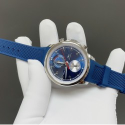 今日推荐万国 葡萄牙计时 白壳蓝面 44mm 自动上链机械机芯 顶级品质 出货实拍✈️