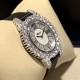 实拍 萧邦 LHEURE DU DIAMANT MEDIUM OVAL 此款LHeure du Diamant 椭圆形切割贝壳雕纹镶钻表盘 环以点缀钻石的表圈 优雅气韵 时尚风格和萧邦精湛的手工艺尽显无遗 光华耀眼 实拍 萧邦 LHEURE DU DIAMANT MEDIUM OVAL 此款LHeure du Diamant 椭圆形切割贝壳雕纹镶钻表盘 环以点缀钻石的表圈 优雅气韵 时尚风格和萧邦精湛的手工艺尽显无遗 光华耀眼