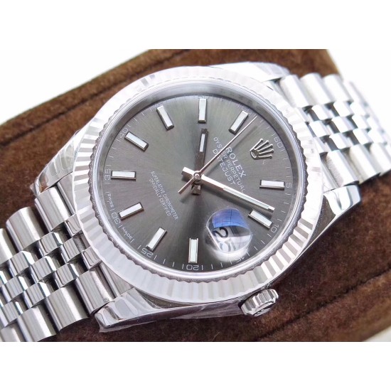 劳力士-ROLEX ⚡️⚡️日志型男士机械腕表 官方经典热门爆款 41mm官方同步尺寸 搭配全自动机械机芯 316精钢表壳 表链配原装表扣 [玫瑰][玫瑰][玫瑰]尺寸：41/12mm！