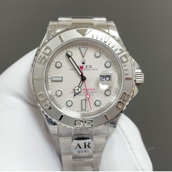 今日推荐劳力士 游艇名仕 白壳白面 40mm 3235机 顶级品质 出货实拍✈️‏‍   ﻿ ﻿