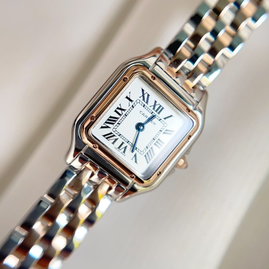 Panthre de Cartier / double chain Width 22mm.Length 30mm. Chain length 44cm卡地亚猎豹系列腕表/双圈表链宽度22mm 长度30mm 链条长度44cm瑞士进口石英机芯,316L精钢表壳表链。蓝晶石表冠,蓝宝石镜面,淬火钢蓝指针,双圈环绕链条,便捷珠宝扣。 Panthre de Cartier / double chain Width 22mm.Length 30mm. Chain length 44cm卡地亚猎豹系列腕表/双圈表链宽度22mm 长度30mm 链条长度44cm瑞士进口石英机芯,316L精钢表壳表链。蓝晶石表冠,蓝宝石镜面,淬火钢蓝指针,双圈环绕链条,便捷珠宝扣。