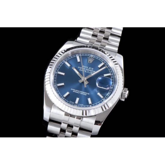少量到货AR超强神作 ROLEX DATEJUST超级904L最强V2升级版日志型36系列腕表，表壳表带运用超级904L铸造而成，并行代购版DATEJUST，完美修正十年间所有副本的不足和缺陷，36mm表径，搭载3135机并搭配正品代购包装物料，重新定义最高品质的DATEJUST副本[拳头]        最强版A级副本DATEJUST[AR出品]