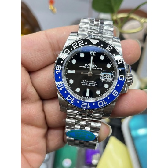 “百事圈” ROLEX 劳力士 GMT格林尼治型 尺寸40mm!精钢表壳表链,蓝宝石镜面,超级夜光,双向陶瓷旋转表圈,原装折叠扣! “百事圈” ROLEX 劳力士 GMT格林尼治型 尺寸40mm!精钢表壳表链,蓝宝石镜面,超级夜光,双向陶瓷旋转表圈,原装折叠扣!