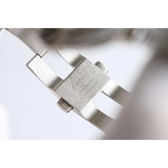 V7版复刻最高版！奢华 卡地亚 CARTIER B33 蓝气球 42mm 满钻系列 采用高端进口奥地利钻石5000+颗镶满表壳及表带 （镶嵌工艺5年内掉钻免费补新钻） 原版鱼眼真宝蓝石镜面（10年内非人为有磨损痕迹的！免费换新玻璃）TOP海鸥2836全自动机械机芯！高档烤蓝指针 高端精钢带 不掉螺丝 ！纳米真空电镀细节更到位！ 走时精准 质量可靠 ！五星推荐 匠心之作 值得你拥有！