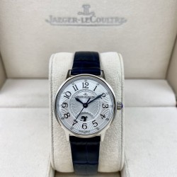 JAEGER-LECOULTRE积家女款RENDEZ-VOUS约会系列。尺寸：29mm搭载日本进口全自动机械机芯  正品版本机芯主版  功能：日夜星晨、时分秒显示功能 ，展现出昼的灿烂与夜的浪漫(刚刚的相遇，[玫瑰]刚刚的缘分，[爱心]刚刚的时间，愿幸福快乐与您相伴)