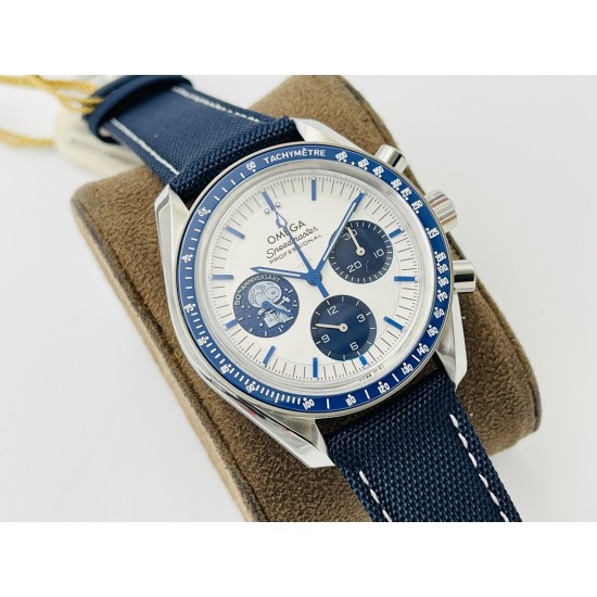 欧米茄omega2022史努比新品！搭配蓝色尼龙表带/表带衬里印压“阿波罗”！OS最强版本 对版功能欢迎您的品鉴！