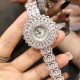 时装奢华版 肖邦-Chopard珠宝腕表:精致奢华;整表采用镶嵌技术;珍珠母贝;包镶流动水滴形透明锆钻,壳直径34mm 实拍 以创造艺术品的方式专注每一只腕表 时装奢华版 肖邦-Chopard珠宝腕表:精致奢华;整表采用镶嵌技术;珍珠母贝;包镶流动水滴形透明锆钻,壳直径34mm 实拍 以创造艺术品的方式专注每一只腕表