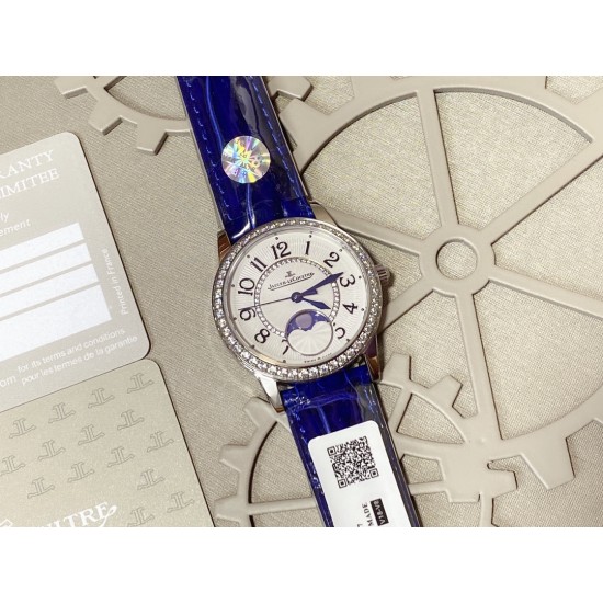 实拍 v18出品 狠货来袭 石英最高版本积家 约会大师系列 最新日月星辰 烤蓝针 表盘:立体太阳纹路、镶钻表盘、台湾厂立体数字真!太阳月亮浮现出立体效果!壳套:珠宝镶钻表壳、316L精钢、深度防水!玻璃:采用蓝宝石水晶表镜针:瑞士进口烤蓝色针表带:美洲鳄鱼皮表带尺寸:直径33mm,厚度8.5mm机芯:瑞士进口机芯瑞士质量保证零0⃣️返修 深度防水! 实拍 v18出品 狠货来袭 石英最高版本积家 约会大师系列 最新日月星辰 烤蓝针 表盘:立体太阳纹路、镶钻表盘、台湾厂立体数字真!太阳月亮浮现出立体效果!壳套:珠宝镶钻表壳、316L精钢、深度防水!玻璃:采用蓝宝石水晶表镜针:瑞士进口烤蓝色针表带:美洲鳄鱼皮表带尺寸:直径33mm,厚度8.5mm机芯:瑞士进口机芯瑞士质量保证零0⃣️返修 深度防水!