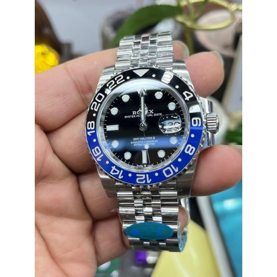 “百事圈” ROLEX 劳力士 GMT格林尼治型 尺寸40mm!精钢表壳表链,蓝宝石镜面,超级夜光,双向陶瓷旋转表圈,原装折叠扣! “百事圈” ROLEX 劳力士 GMT格林尼治型 尺寸40mm!精钢表壳表链,蓝宝石镜面,超级夜光,双向陶瓷旋转表圈,原装折叠扣!