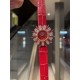 ❤️萧邦-Chopard❥ 高级珠宝系列腕表❥瑞士石英机芯 ❥ 表壳直径约34mm 厚度约9mm❥ 表壳的四周镶嵌一组精工细制的榄尖形切割宝石。分别采用白钻、绿钻、红钻、蓝钻镶嵌的腕表,品牌高级珠宝工坊通过经典珠宝腕表设计充分彰显工匠们所掌握的精湛技艺。 ❤️萧邦-Chopard❥ 高级珠宝系列腕表❥瑞士石英机芯 ❥ 表壳直径约34mm 厚度约9mm❥ 表壳的四周镶嵌一组精工细制的榄尖形切割宝石。分别采用白钻、绿钻、红钻、蓝钻镶嵌的腕表,品牌高级珠宝工坊通过经典珠宝腕表设计充分彰显工匠们所掌握的精湛技艺。