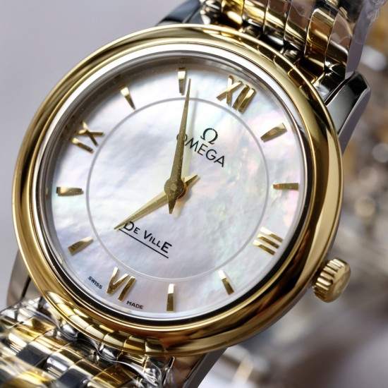 NF出品-新款欧米茄蝶飞石英系列腕表 腕表尺寸27.4mm【精彩细节】搭载原装Cal.1376原装机芯,支持拆机查验。双面防反光耐磨损蓝宝石玻璃表镜。别具匠心的珍珠母贝表盘,每一片的纹路都是独一无二的。指针与刻度均PVD18K金。三码合一,根据正品定制的身份卡,日此表款风格简约,外观雅致华美,彰显着引人瞩目的隽永美感,一块好的手表需要设计师的完美设计,也需要高品质的材质去体现它的价值。实物拍摄品质如一! NF出品-新款欧米茄蝶飞石英系列腕表 腕表尺寸27.4mm【精彩细节】搭载原装Cal.1376原装机芯,支持拆机查验。双面防反光耐磨损蓝宝石玻璃表镜。别具匠心的珍珠母贝表盘,每一片的纹路都是独一无二的。指针与刻度均PVD18K金。三码合一,根据正品定制的身份卡,日此表款风格简约,外观雅致华美,彰显着引人瞩目的隽永美感,一块好的手表需要设计师的完美设计,也需要高品质的材质去体现它的价值。实物拍摄品质如一!