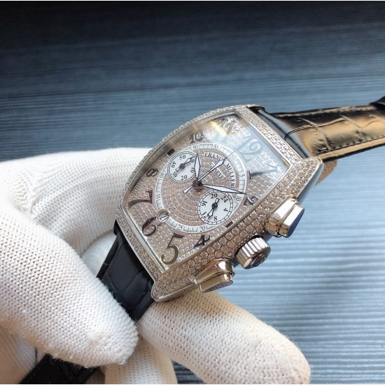 法兰克穆勒 Franck Muller Z9 顶级奢华 男士腕表 来自瑞士日内瓦,是世界知名的高级腕表品牌⌚️。法穆兰大量打破常规的创意更是使其成为无数男女明星的热捧之物 强化矿物质耐磨玻璃,手工镶嵌闪钻 采用精准高级五针日本VK机芯,意大利时尚小牛皮。尺寸:40mmx55mm 三杰精致推荐男士机械腕表 SJ为你精心挑选超真实实物图拍摄 法兰克穆勒 Franck Muller Z9 顶级奢华 男士腕表 来自瑞士日内瓦,是世界知名的高级腕表品牌⌚️。法穆兰大量打破常规的创意更是使其成为无数男女明星的热捧之物 强化矿物质耐磨玻璃,手工镶嵌闪钻 采用精准高级五针日本VK机芯,意大利时尚小牛皮。尺寸:40mmx55mm 三杰精致推荐男士机械腕表 SJ为你精心挑选超真实实物图拍摄