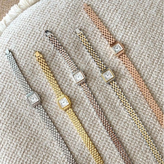 Panthre de Cartier / double chain Width 22mm.Length 30mm. Chain length 44cm卡地亚猎豹系列腕表/双圈表链宽度22mm 长度30mm 链条长度44cm瑞士进口石英机芯,316L精钢表壳表链。蓝晶石表冠,蓝宝石镜面,淬火钢蓝指针,双圈环绕链条,便捷珠宝扣。 Panthre de Cartier / double chain Width 22mm.Length 30mm. Chain length 44cm卡地亚猎豹系列腕表/双圈表链宽度22mm 长度30mm 链条长度44cm瑞士进口石英机芯,316L精钢表壳表链。蓝晶石表冠,蓝宝石镜面,淬火钢蓝指针,双圈环绕链条,便捷珠宝扣。