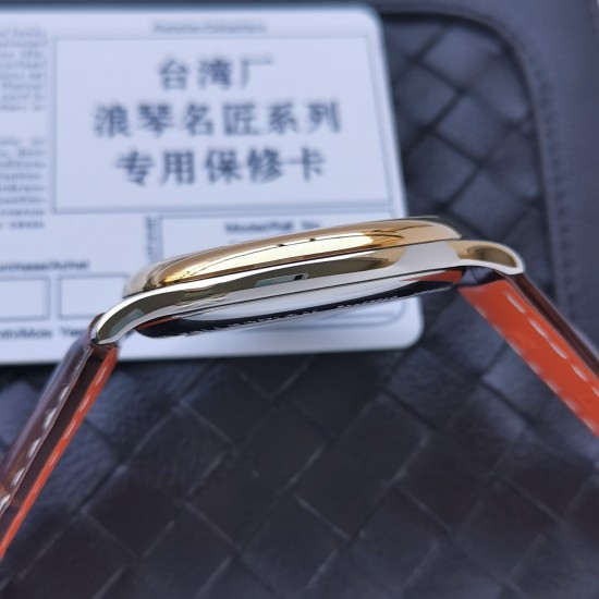 台湾厂【匠心臻品】随着努力不懈地寻求技术上的突破以及不断的创新令LONGINES表在设计方面稳坐领导地位。浪琴 名匠六字位日历系列 原版开模 所有配件与正品100%可互换通用 316精钢表壳、前、后双卜蓝宝石玻璃、淬火烧钢蓝指针、机芯采用最新的2892改L619/888全自动超薄机芯 搭配最新款镂空自动陀 直径38.5mm厚度9.0mm 一表一号,一卡一号、绝不重复。整表完美无暇市场最高版本! 台湾厂【匠心臻品】随着努力不懈地寻求技术上的突破以及不断的创新令LONGINES表在设计方面稳坐领导地位。浪琴 名匠六字位日历系列 原版开模 所有配件与正品100%可互换通用 316精钢表壳、前、后双卜蓝宝石玻璃、淬火烧钢蓝指针、机芯采用最新的2892改L619/888全自动超薄机芯 搭配最新款镂空自动陀 直径38.5mm厚度9.0mm 一表一号,一卡一号、绝不重复。整表完美无暇市场最高版本!