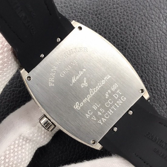 法兰克 穆勒 ❤️Franck Muller V45 SC DT系列⌚️54*42*15mm 瑞士2824全自动机械机芯 蓝光镀膜玻璃 316精钢鑫表壳 3D立体字面 牛皮表带底部橡胶 针扣 糅合运动设计风格 中间完美弧线夹层设计 尽显绅士品味 一如既往的酷 法兰克 穆勒 ❤️Franck Muller V45 SC DT系列⌚️54*42*15mm 瑞士2824全自动机械机芯 蓝光镀膜玻璃 316精钢鑫表壳 3D立体字面 牛皮表带底部橡胶 针扣 糅合运动设计风格 中间完美弧线夹层设计 尽显绅士品味 一如既往的酷