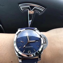 少量到货 VS 精品！沛纳海 PAM688  功能与441升级版一致！1、底盖与面玻璃一致升级蓝宝石9级2、修正与正品一致时针调历功能3、原装一致的异地GMT调时