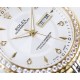 LS精品    劳力士Rolex[色][色]低调奢华[色]火爆开启上市，不显浮华的风格广受成功人士喜爱，逐渐深刻人心，并备受各界人士推重。工艺精湛，糅合尊贵、典雅和独特气质于一身，位列世界手表业之翘楚材料：316钢18k微纳米电镀金，直径41mm，进口820A机芯，28800每小时振荡次数，动力储备48小时，表带：316精钢表带，三度防水性能，返修率几乎为零，请君放心购