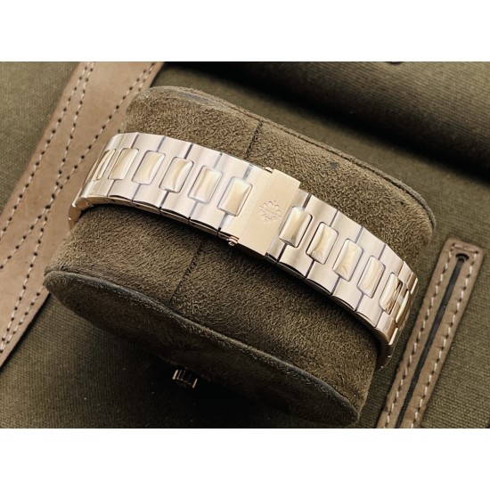 【PFF Factory新势力 新力作】V4最高升级版本 最高复刻 百达.翡丽PATEK PHILIPPE 优雅运动系列5711/1A鹦鹉螺!PFF震撼出品!钢表之王!1⃣️【机芯】全网最佳解毒方案,搭配百达.翡丽9015机改Cal.324自动上链一体机芯!精准稳定!2⃣️【表带】定制级人体工程学表带,钢带中珠是钻石型的,与正品相结合。3⃣️【直径】表壳尺寸40毫米,厚度仅9.0毫米,也与原装最接近。【PFF Factory】匠心之作 欢迎您的品鉴! 【PFF Factory新势力 新力作】V4最高升级版本 最高复刻 百达.翡丽PATEK PHILIPPE 优雅运动系列5711/1A鹦鹉螺!PFF震撼出品!钢表之王!1⃣️【机芯】全网最佳解毒方案,搭配百达.翡丽9015机改Cal.324自动上链一体机芯!精准稳定!2⃣️【表带】定制级人体工程学表带,钢带中珠是钻石型的,与正品相结合。3⃣️【直径】表壳尺寸40毫米,厚度仅9.0毫米,也与原装最接近。【PFF Factory】匠心之作 欢迎您的品鉴!