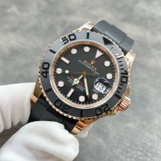 玫金游艇!ROLEX 劳力士 YACHT MASTER 游艇名仕型 116655 运动男表 精钢镀厚玫瑰金表壳 陶瓷表圈 可双向转动 旋入式表冠 蓝宝石镜面有日历放大镜6点位镭射皇冠防伪 橡胶表带 表带侧面有OYSTERFLEX字样雕刻 表带背面有导汗槽 Glidelock折叠保险表扣! 玫金游艇!ROLEX 劳力士 YACHT MASTER 游艇名仕型 116655 运动男表 精钢镀厚玫瑰金表壳 陶瓷表圈 可双向转动 旋入式表冠 蓝宝石镜面有日历放大镜6点位镭射皇冠防伪 橡胶表带 表带侧面有OYSTERFLEX字样雕刻 表带背面有导汗槽 Glidelock折叠保险表扣!