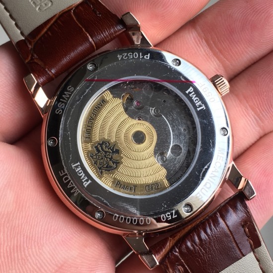 Piaget 伯爵Altiplano 原版字面复刻版 系列多功能机械全自动腕表。以传统美学概念打造的机械腕表,纯洁简约古典优雅,精致的巴顿指针,优雅的双层立体面盘,5位小秒和10位24小时刻度以及独有12点位日历窗,42mm腕表。透视底盖! Piaget 伯爵Altiplano 原版字面复刻版 系列多功能机械全自动腕表。以传统美学概念打造的机械腕表,纯洁简约古典优雅,精致的巴顿指针,优雅的双层立体面盘,5位小秒和10位24小时刻度以及独有12点位日历窗,42mm腕表。透视底盖!