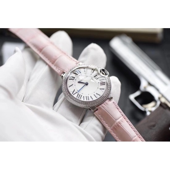 【V6出品】卡地亚 蓝气球 瑞士石英 36MM