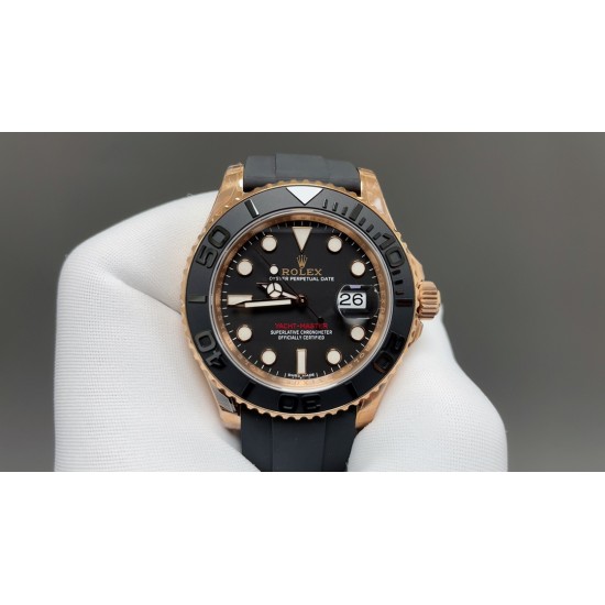 今日推荐劳力士 玫瑰金游艇 40mm 丹东3135机 顶级品质 出货实拍✈️