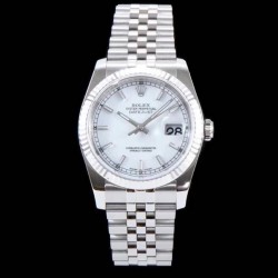 少量到货AR超强神作 ROLEX DATEJUST超级904L最强V2升级版日志型36系列腕表，表壳表带运用超级904L铸造而成，并行代购版DATEJUST，完美修正十年间所有副本的不足和缺陷，36mm表径，搭载3135机并搭配正品代购包装物料，重新定义最高品质的DATEJUST副本[拳头]        最强版A级副本DATEJUST[AR出品]