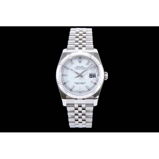 少量到货AR超强神作 ROLEX DATEJUST超级904L最强V2升级版日志型36系列腕表，表壳表带运用超级904L铸造而成，并行代购版DATEJUST，完美修正十年间所有副本的不足和缺陷，36mm表径，搭载3135机并搭配正品代购包装物料，重新定义最高品质的DATEJUST副本[拳头]        最强版A级副本DATEJUST[AR出品]
