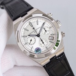 江诗丹顿 Overseas 纵横四海腕表 升级版V3耗时12个月打造出来的精品 精钢表壳，直径 41mm，蓝宝石水晶表镜表背，7750改5200自动上链机械，摆频28800次/小时，精钢表扣，最后一定要赞赏的是全新的「可更换表带系统」，新 Overseas 只需要拨动表带和表耳之间的一个小划杆就可以拆换表带！