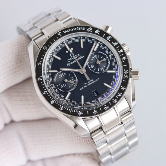 OMEGA 欧米茄 赛车计时码表【SPEEDMASTER】TVS自主研发自制9900机芯,3点盘为【12小时】和【60分钟】累积计时盘。所有功能及外观与原版一致,TVS匠心之作【1】钢材都是采用进口AISI316L特钢加硬处理制造,所以硬度都达到240HV,你看到的表壳沙纹清晰细腻洁白没有气孔完美缔造还原正品一样材质【2】通透弧拱形蓝宝石水晶玻璃镜面另表盘更加凸显【3】哑光表盘搭配镀白金条钉,夜光采用进口超强夜光粉制造【4】超霸月球系列搭配精钢表带与进口牛皮带,表带与陶瓷圈可以原版互换。 OMEGA 欧米茄 赛车计时码表【SPEEDMASTER】TVS自主研发自制9900机芯,3点盘为【12小时】和【60分钟】累积计时盘。所有功能及外观与原版一致,TVS匠心之作【1】钢材都是采用进口AISI316L特钢加硬处理制造,所以硬度都达到240HV,你看到的表壳沙纹清晰细腻洁白没有气孔完美缔造还原正品一样材质【2】通透弧拱形蓝宝石水晶玻璃镜面另表盘更加凸显【3】哑光表盘搭配镀白金条钉,夜光采用进口超强夜光粉制造【4】超霸月球系列搭配精钢表带与进口牛皮带,表带与陶瓷圈可以原版互换。