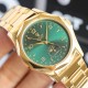 LL【精品推荐】新款劳力士首款月相显示腕表（ROLEX），此款腕表是来自《劳力士全球最著名设计师》历经考验，至臻呈现。[强]大三针表，6字位采用月相和日期显示，腕表采用进口316精钢壳套制做，配搭瑞士ETA2824月相功能机芯，进口蓝宝石镜面、尺寸：40mm厚度10mm超薄表盘、表带采用316精钢表带、具有防水性能，卓越的品质，完美的理念 屡创佳绩 绝对是男人身分地位的象征！