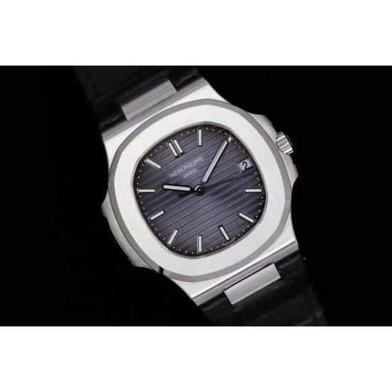 【“薄”大精深 从“芯”出发】全新升级V2版本 PATEK 。PHILPPE——鹦鹉螺5711/1A系列强势回归。1：1全新开模修正三件套壳 厚度仅9mm，修正了以往偏厚的现象，使之佩戴更贴合手腕。搭载全新定制版9015改原装CaI.324 S C洗花机芯。突破了无加夹板的情况下摆轮位置同步正品！定制级的人体工程学表带 修正了表带的铰链部分...[更多]