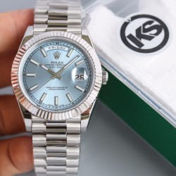 顶级做工KS新品：劳力士 日志 不断提高复刻效果，ROLEX劳力士 间金、间玫、精钢不断改进的钻研精神，特别是五大神器的业界认可，目前销量一直成上升趋势！【尺寸】直径41mm【表镜】抗刮损蓝水晶玻璃，防反光凸透式放大日历窗【表壳】上链表冠，【机芯】稳定复刻2836自动机械机芯、【表带】蚝式三节表链折叠扣，防水大于100米