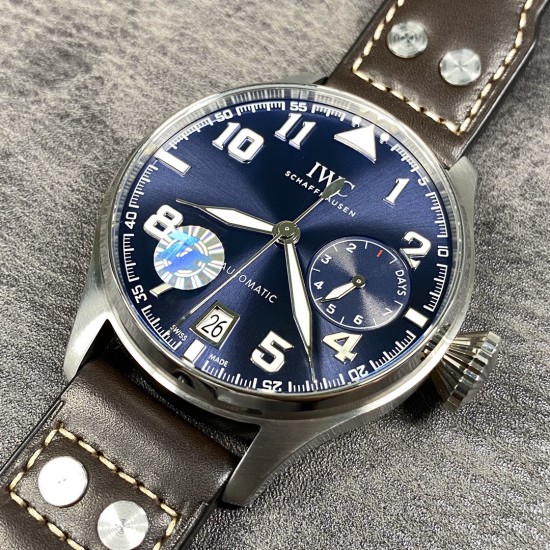 ZF厂精品 IWC万国 大飞小王子 骚蓝表盘,精钢表壳46mm大表盘大把头 蓝宝石防划痕镜面 表盘刻度超强夜光 搭载最新复刻原装动能显示机械机芯 意大利小牛皮真皮表带原装折叠扣 怒荐!出货实拍 ZF厂精品 IWC万国 大飞小王子 骚蓝表盘,精钢表壳46mm大表盘大把头 蓝宝石防划痕镜面 表盘刻度超强夜光 搭载最新复刻原装动能显示机械机芯 意大利小牛皮真皮表带原装折叠扣 怒荐!出货实拍