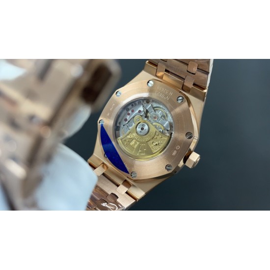 今日推荐爱彼15400 玫瑰金黑面 41mm Cal.4302机 顶级品质 出货实拍✈️